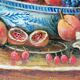 Peinture huile sur toile nature morte