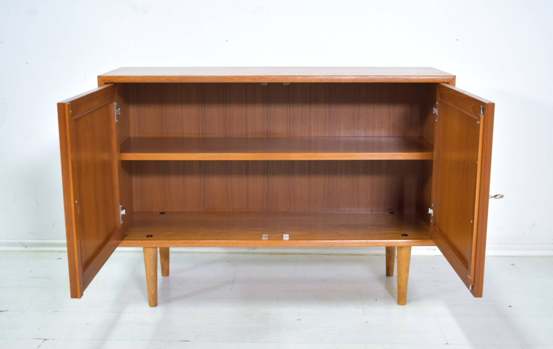 Cabinet by WK Möbel 1960s teak sideboard Scandinavian