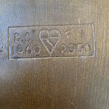 Rare set of 4 Ercol Quaker dining chairs / armchairs - English design 1960.