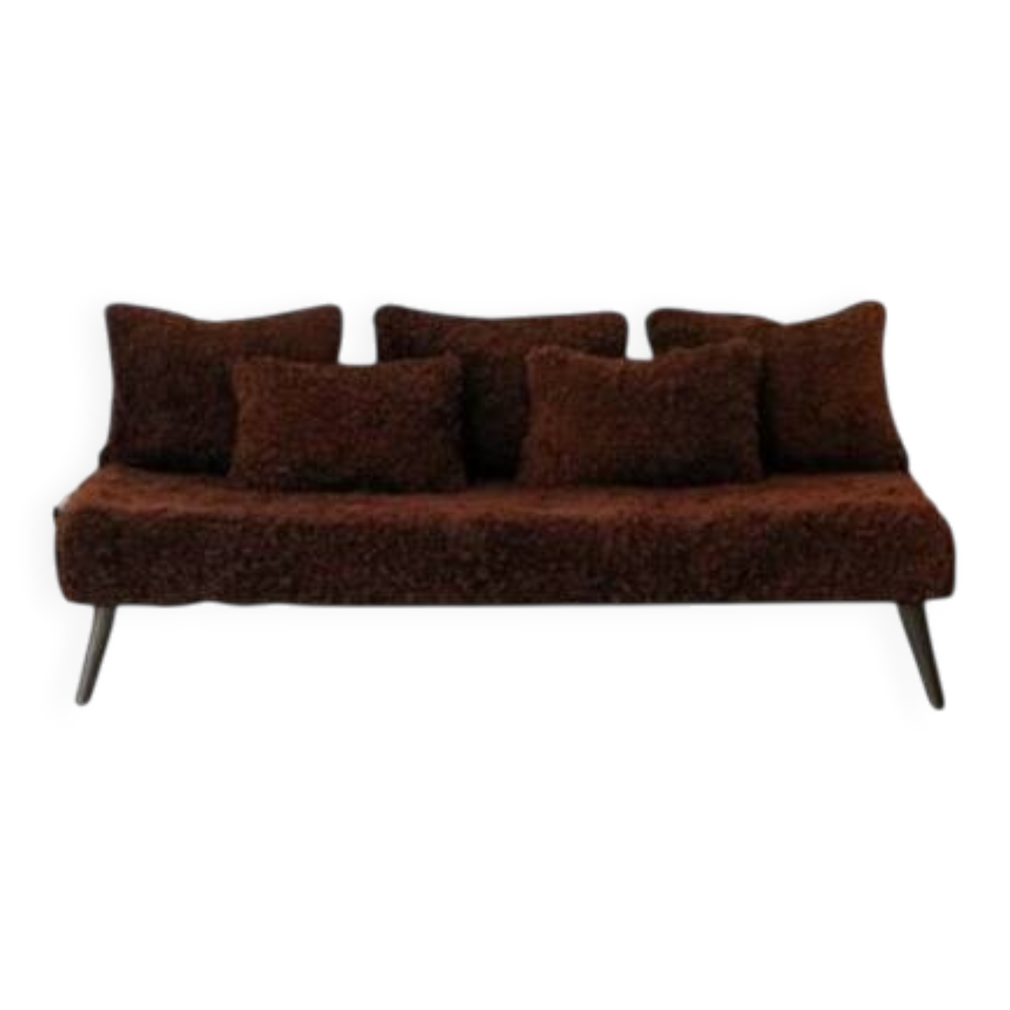 handmade Moroccan wool floor sofa