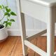 VINTAGE Beige Stool Chest
