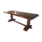 Massive oak monastery table