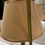 XL lamp in bronze and brass