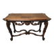 Oak side table – Louis XV style – late 19th century