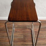 Table d’appoint de style Bauhaus fabriquée par Kovona Tchécoslovaquie,