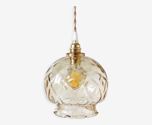 Baladeuse vintage ambrée