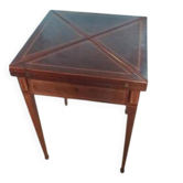 Old handkerchief game table
