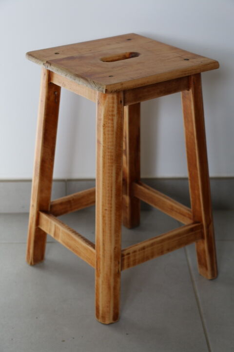 Beech stool 1950 455mm