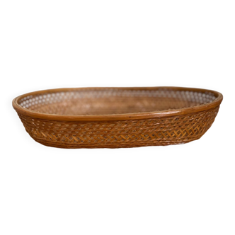 Vintage wicker basket