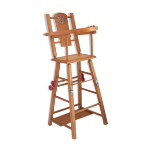 chaise haute poupée