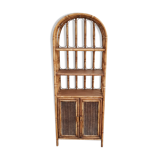 Vintage bamboo shelf