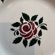 Deux assiettes plates Villeroy & Boch