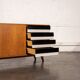 JIROUTEK BLACK AND WHITE SIDEBOARD