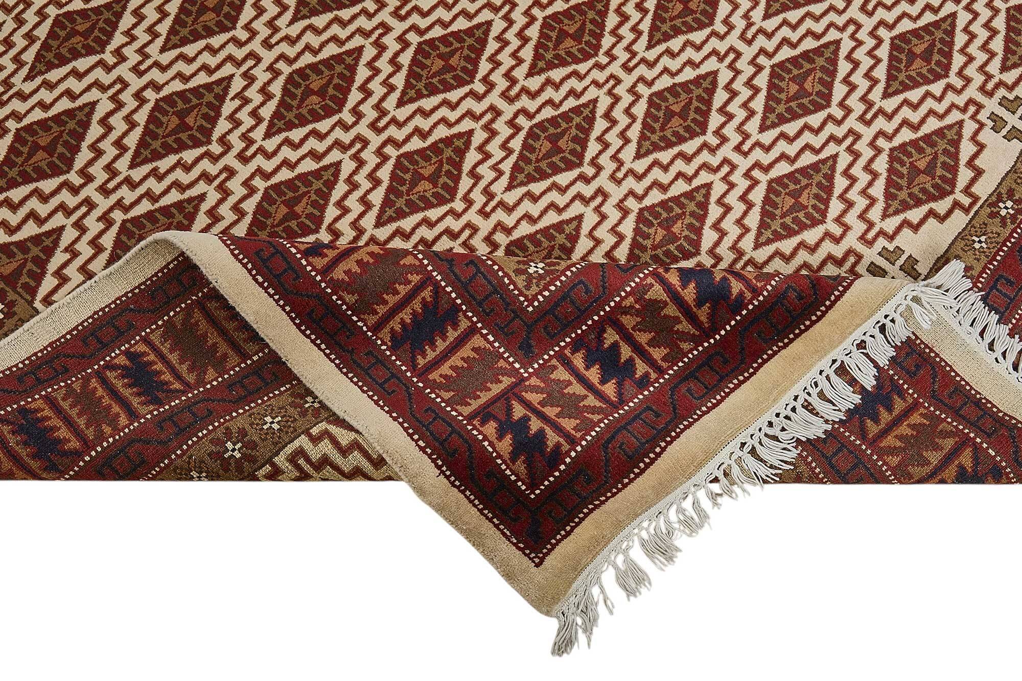 Turkish Handknotted Wool Oushak Rug 246 cm x 317 cm