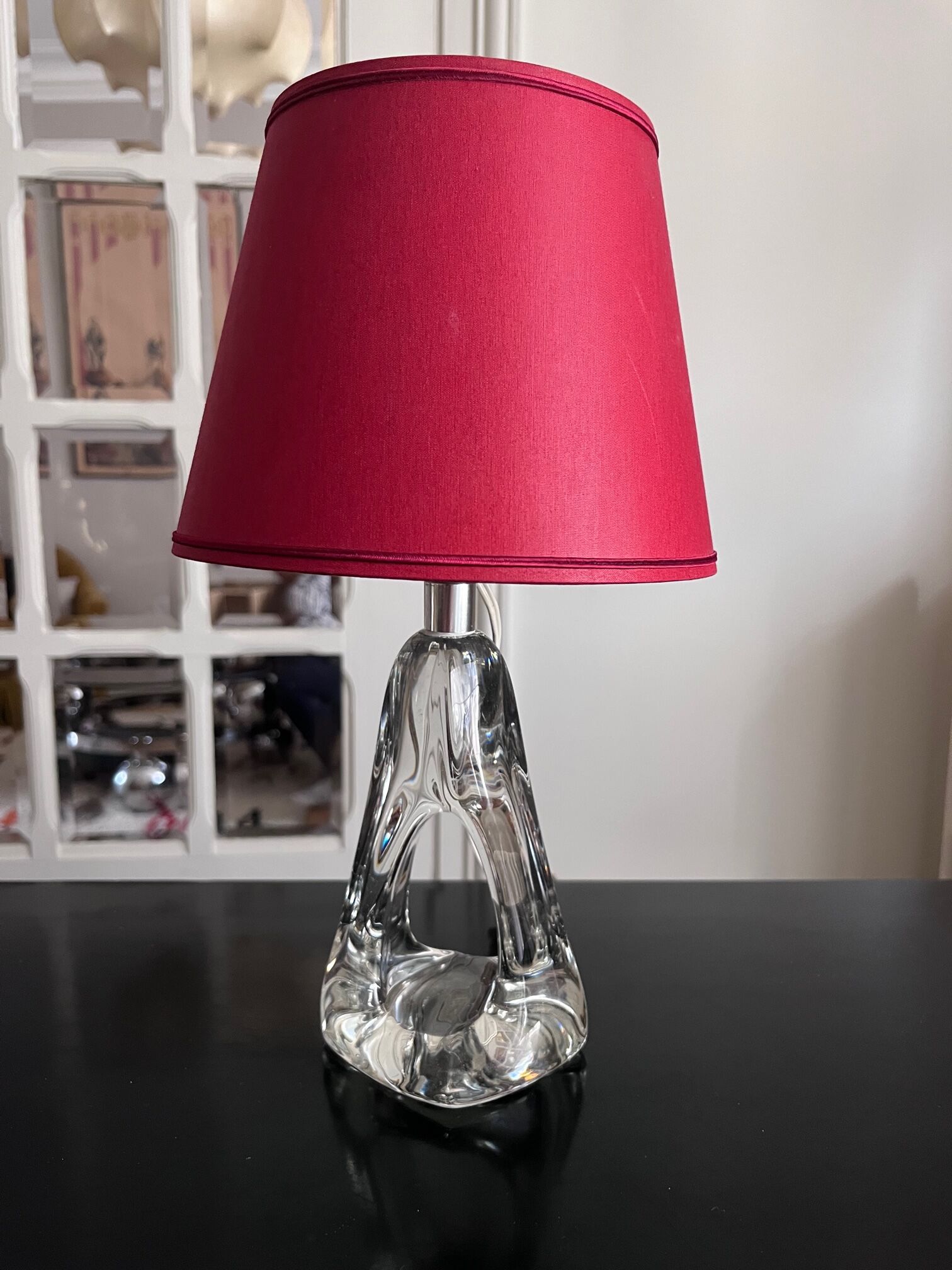 Crystal lamp from the 50s