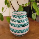 Stoneware pitcher C. Voltz Vallauris