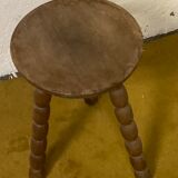 Tripod stool.