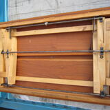 Scandinavian teak coffee table that can be upgraded to a dining table