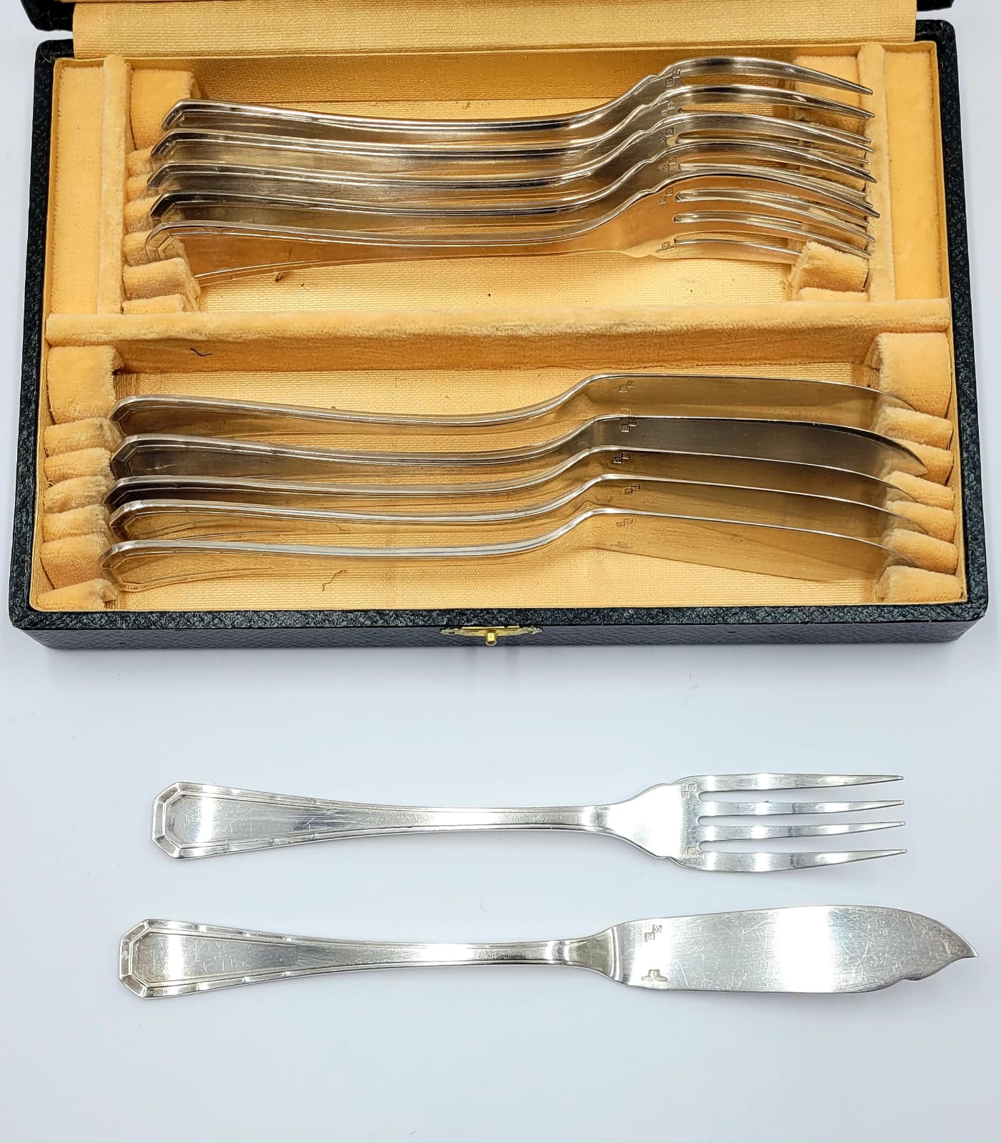 Ménagère alfenide (christofle) Art Déco