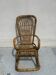 Vintage rocking chair in rattan – 1960s/70s