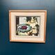 Original Swedish Oil on Panel "Fruits and Teapot" by Hans Larsson – Framed