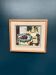 Original Swedish Oil on Panel "Fruits and Teapot" by Hans Larsson – Framed