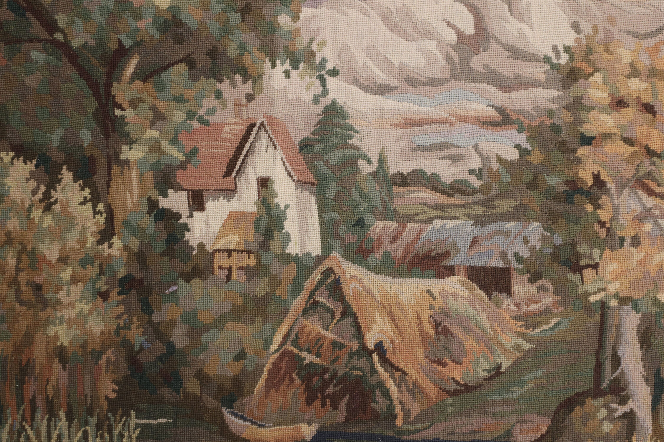 Tapis mural de tapis de tapis tissé à la main tissé à la main - 91x137cm