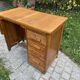Oak 40/50s children's desk