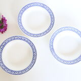 Set of 6 signed plates