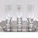Steel and Glass Liqueur Drinking Set by Holme Sweden