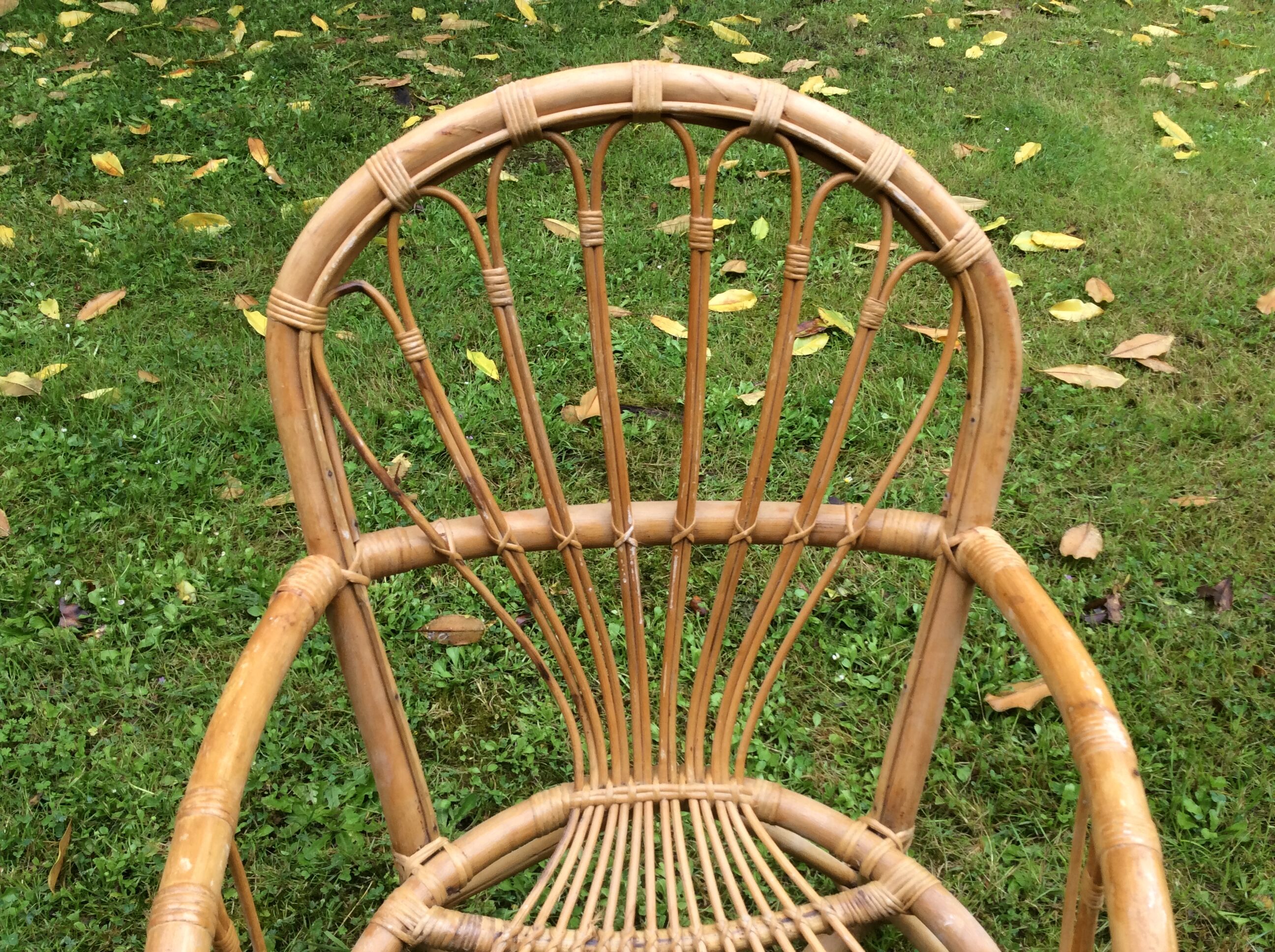 Rattan chairs