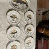 13-piece Longchamp earthenware fish service