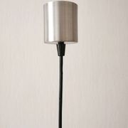 Suspension globe cracked glass Raak design, 1970
