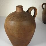 Lot of two old stoneware jugs