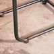 Desk with bauhaus style tubular steel chair
