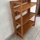 Vintage folding second-hand bookshelf