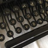 Antique typewriter remington