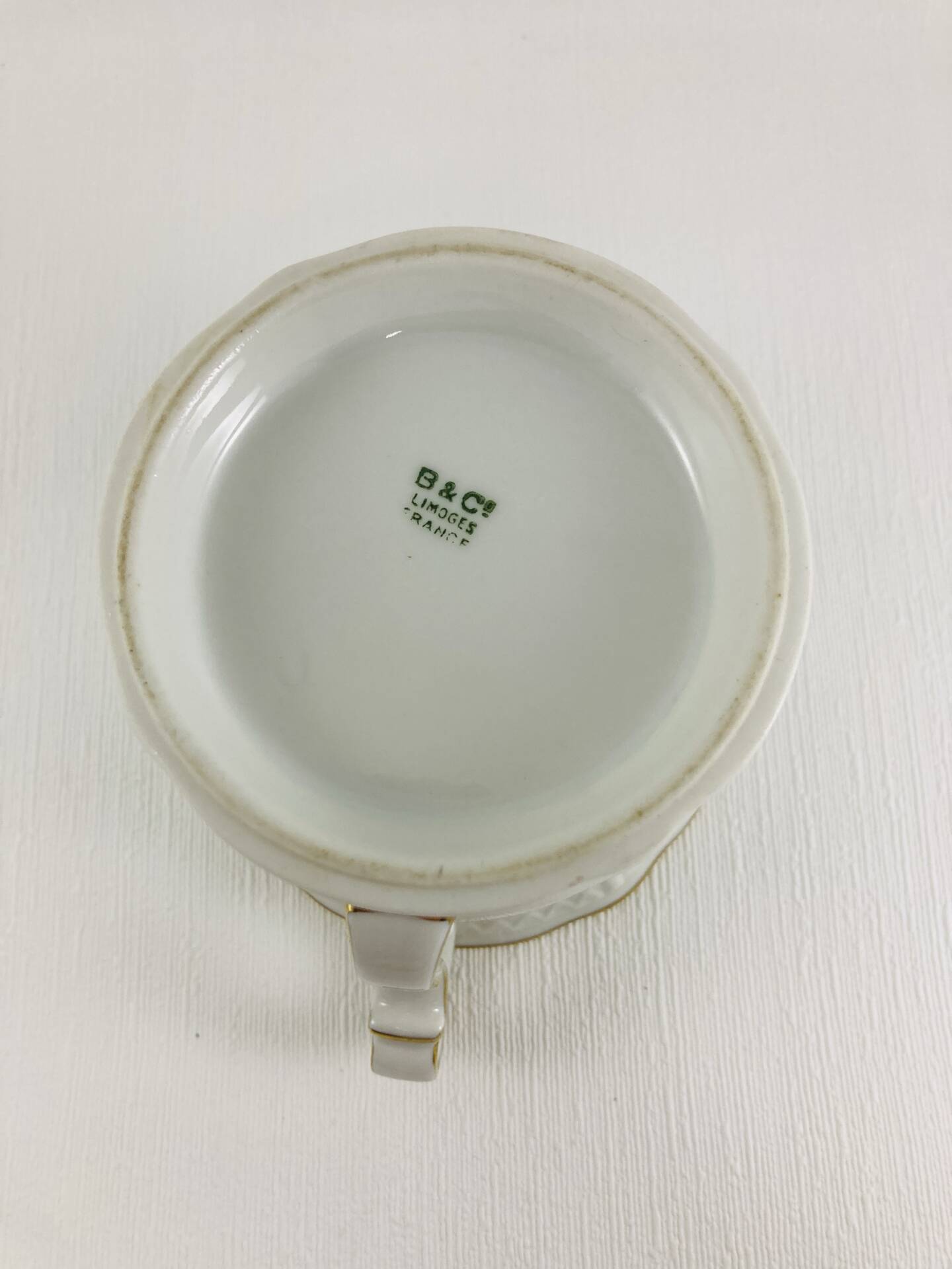 Sugar Bowl Covered Limoges Porcelain Bernardaud B&C Malmaison Service