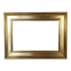 Frame hollow edges gilded wood gold leaf 39x29 cm, foliage 30x20 cm SB
