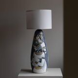 Marian Zawadzki "Oryx" Floor Lamp Unique, Tilgmans Ceramic, Sweden, Dated 1963