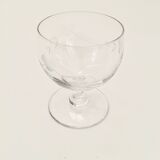 Water glasses / wine engraved with flowers