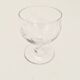 Verres à eau vin gravés de fleurs