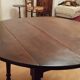 Table ronde Louis Philippe avec rallonge