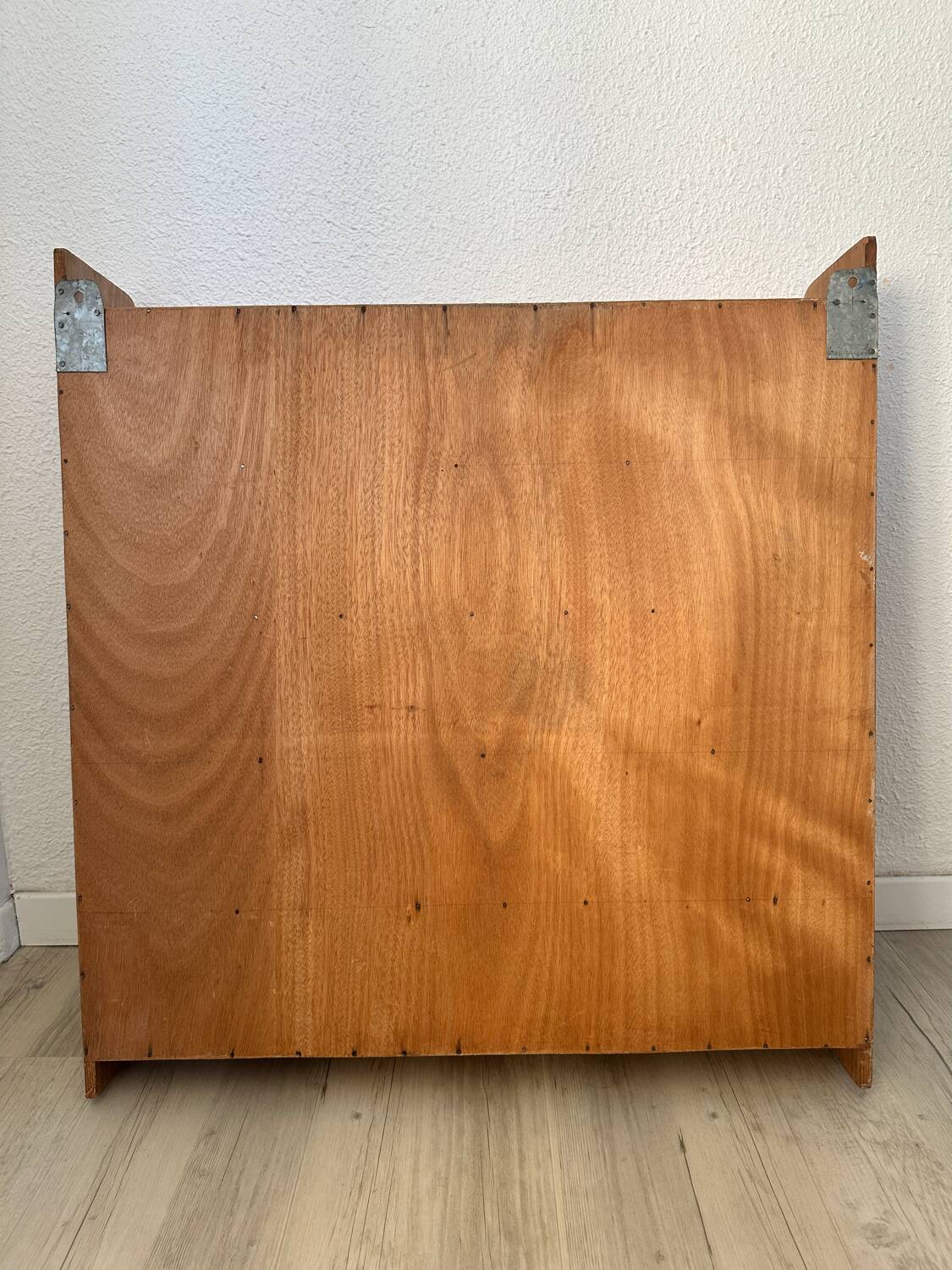 Hanging wooden shelf