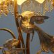 Lampe de table de style régence théâtrale d'Hollywood par Galeotti, Italie, années 1970.