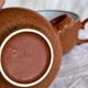 2 very and earthenware coffee cups