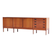 Mid-century Italian Modernist Teak Sideboard, 1960s