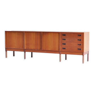 Mid-century Italian Modernist Teak Sideboard, 1960s