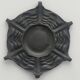 Plat en Etain Repoussé Alice & Eugène Chanal  1900/1925