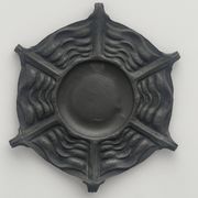 Repoussé Pewter Dish Alice & Eugène Chanal 1900/1925